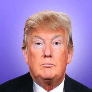 Donald Trump make-up