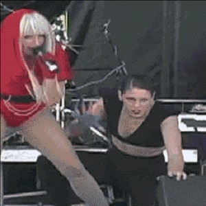 Lady Gaga et sa danseuse