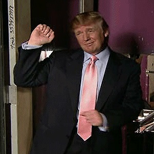 Donald Trump danse
