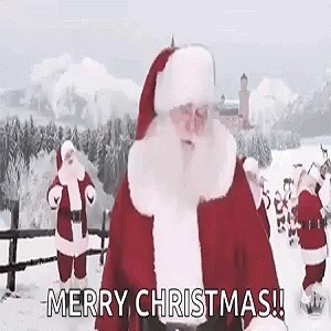 Papa Noël dab