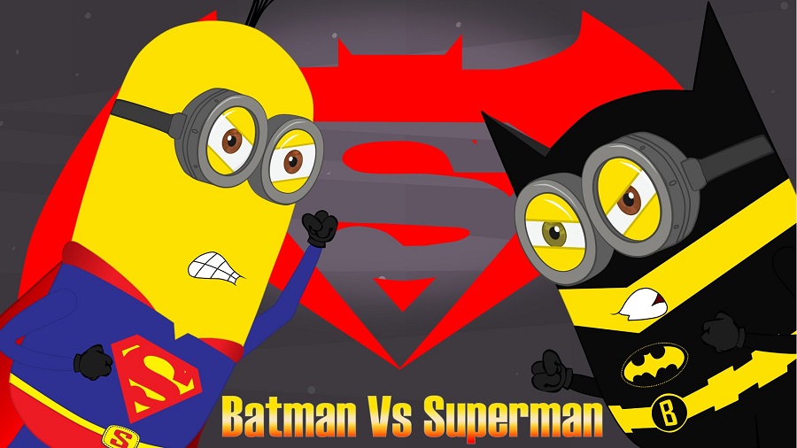 Minions Batman vs Superman