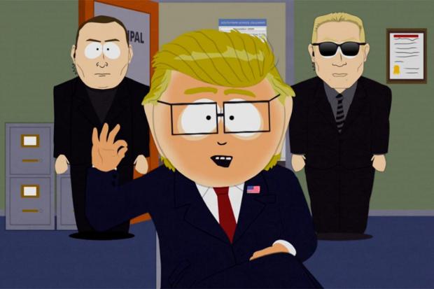Donald Trump version South Park