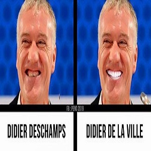 Didier Deschamps et de la ville