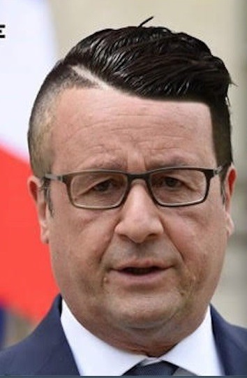 François Hollande coupe jeune