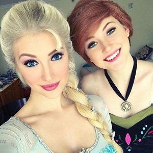 Cosplay Elsa et Anna
